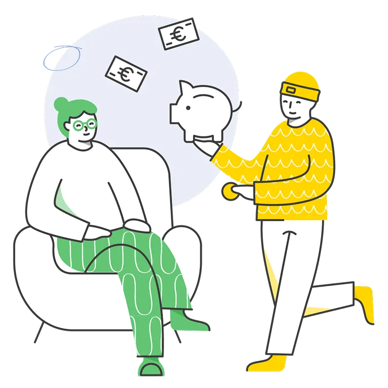 Vergleiche Angebote verschiedener Partnerfirmen